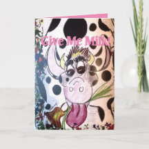 Milk Kids verjaardagskaart