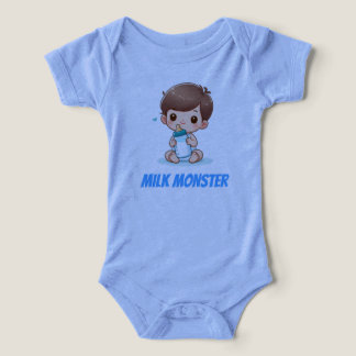 Milk Monster Grappige Baby Body Cute Fles Infan