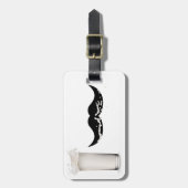 Milk Mustache Bagagelabel (Voorkant verticaal)