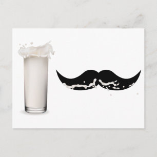 Milk Mustache Briefkaart