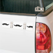 Milk Mustache Bumpersticker (Op Truck)