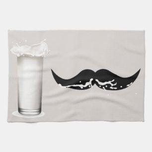 Milk Mustache Creme Theedoek