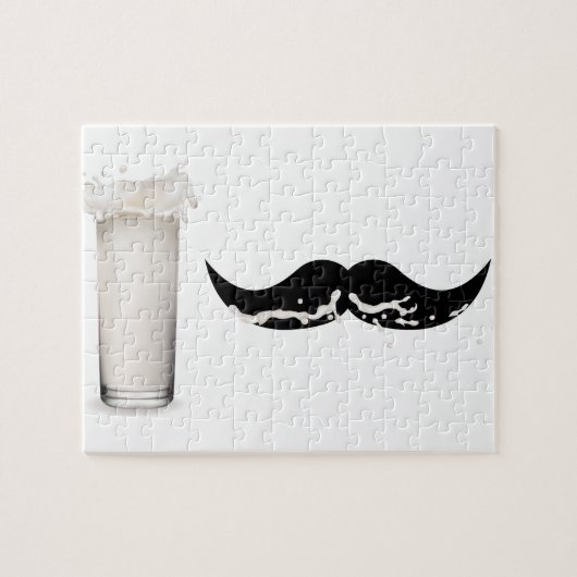 Milk Mustache Legpuzzel (Horizontaal)