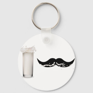 Milk Mustache Sleutelhanger