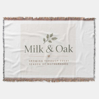 Milk & Oak Werpdeken Deken