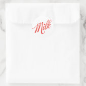 Milk Red 3 Sticker 2 (Sac)