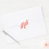 Milk Red 3 Sticker 2 (Enveloppe)
