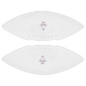 Milk White Classic Roos decoratief ontwerp American Football (Panelen)