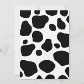 Milkaholic Baby Boy Shower Invitation Kaart (Achterkant)