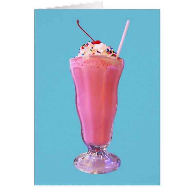 Milkshake de fraise (Devant)