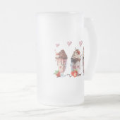 Milkshake Frosted Glass Mug (Devant droit)