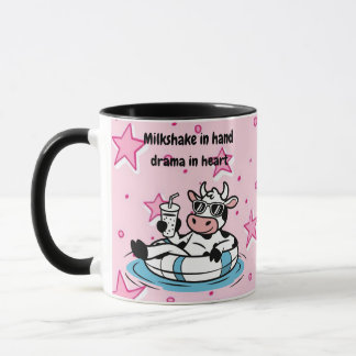 Milkshake in Hand, Drama in Heart | Cool Cow Funny Mok
