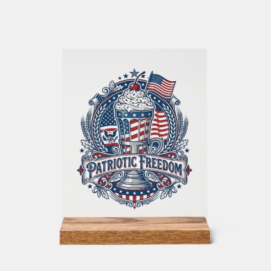 Milkshake Patriotique Americana (Recto)