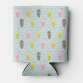 Milkshake Pattern Blikjeskoeler (Voorkant)