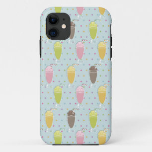 Milkshake Pattern iPhone 11 Hoesje