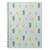 Milkshake Pattern Notitieboek (Voorkant)