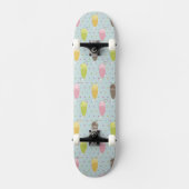 Milkshake Pattern Skateboard (Voorkant)