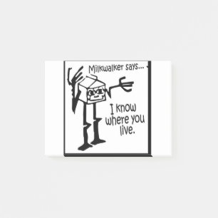Milkwalker zegt..... Meme Post-it® Notes