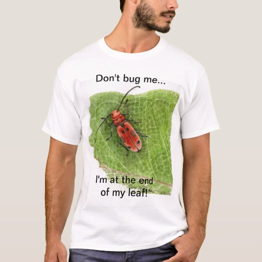 Milkweed Borer Beetle T-shirt (Voorkant)