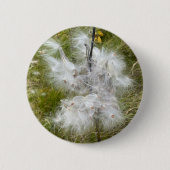 Milkweed | Botervlieg | Ronde Button 5,7 Cm (Voorkant)