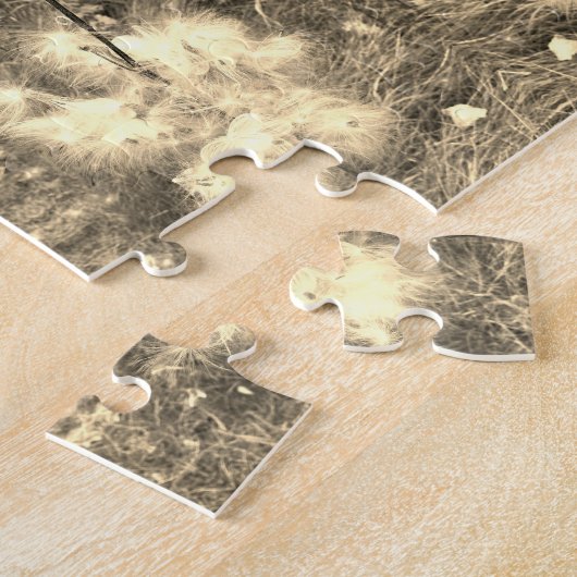 Milkweed | Botervlieg | Sepia | Mirror Legpuzzel (Zijkant)