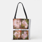 Milkweed | Canvas tas Sangria (Achterkant)