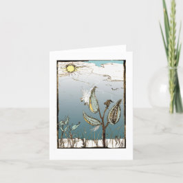 Milkweed in Winter Kaart