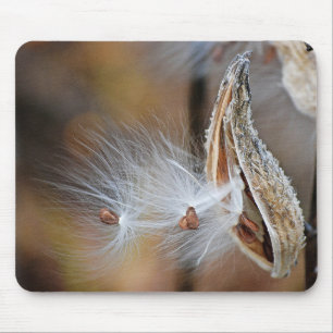 Milkweed Pod Macro Muismat