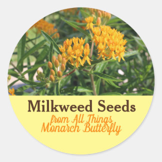 Milkweed Ronde Sticker
