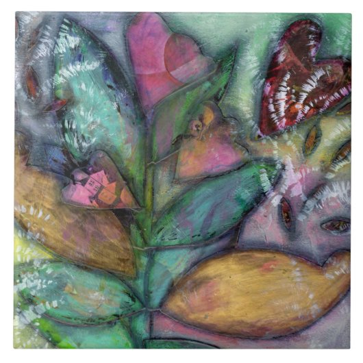 Milkweed Tegeltje (Voorkant)