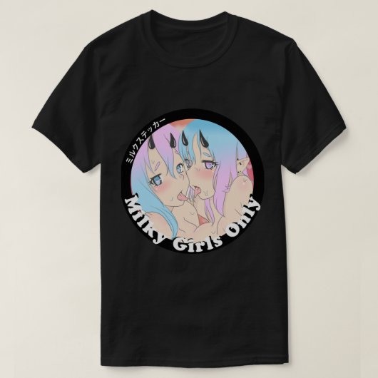 Milky succubus (2) t-shirt (Design voorkant)