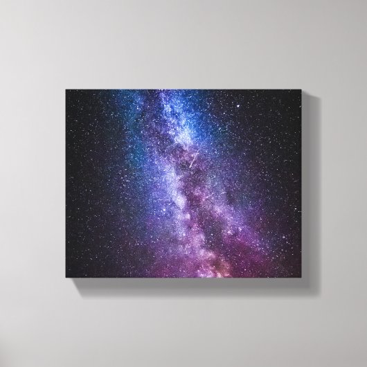 Milky-way bright coconto canvas afdruk (Voorkant)