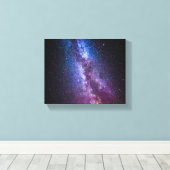 Milky-way bright coconto canvas afdruk (Insitu (Houten vloer))