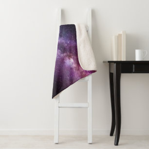 Milky-way bright coconto sherpa deken