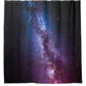 Milky way bright colors douchegordijn (Voorkant)