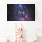 Milky way bright covu personalizable monogram spandoek (Insitu)