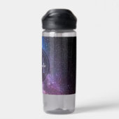 Milky way bright covu personalizable monogram waterfles (Achterkant)