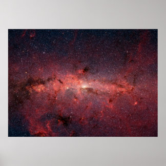 Milky Way Galactic Center Poster