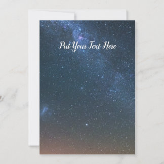 Milky Way Galaxy Background | Night Sky Stars Kaart
