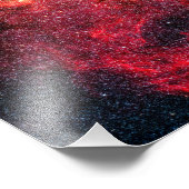 Milky Way Galaxy Foto Afdruk (Hoek)