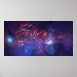 Milky Way Galaxy - Our Beautiful Neighborhood Poster