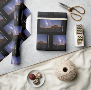 Milky Way Galaxy Over Cathedral Rock, Arizona Cadeaupapier