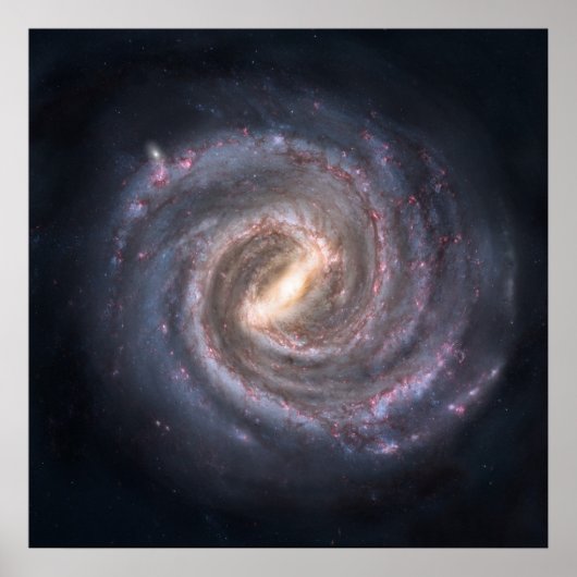 Milky Way Galaxy Poster (Voorkant)