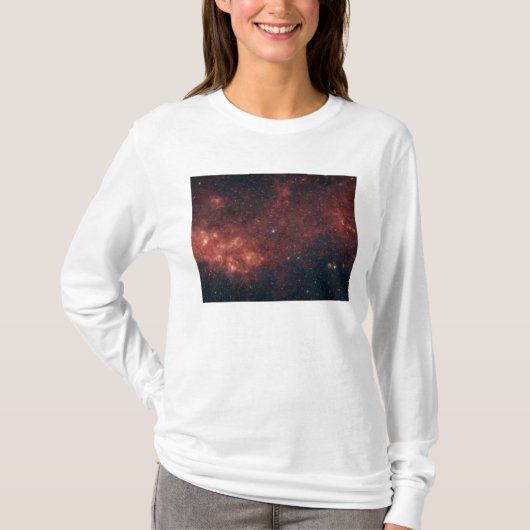 Milky Way Galaxy T-shirt (Voorkant)