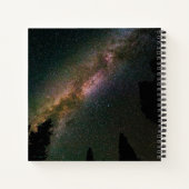 Milky Way Over Lizard Head Pass Notitieboek (Achterkant)