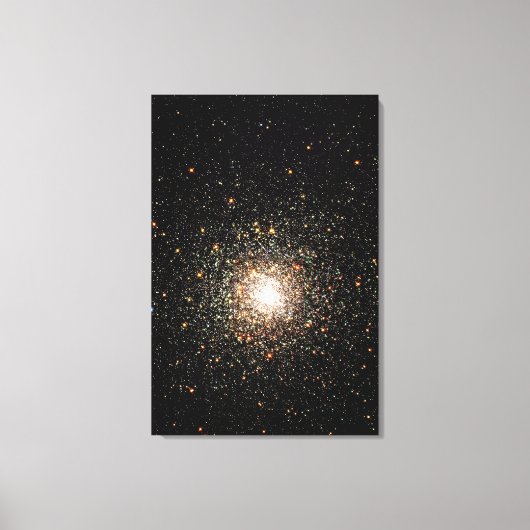 Milky Way Star-cluster Canvas Afdruk (Voorkant)