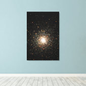 Milky Way Star-cluster Canvas Afdruk (Insitu (Houten vloer))