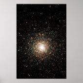 Milky Way Star-cluster Poster (Voorkant)