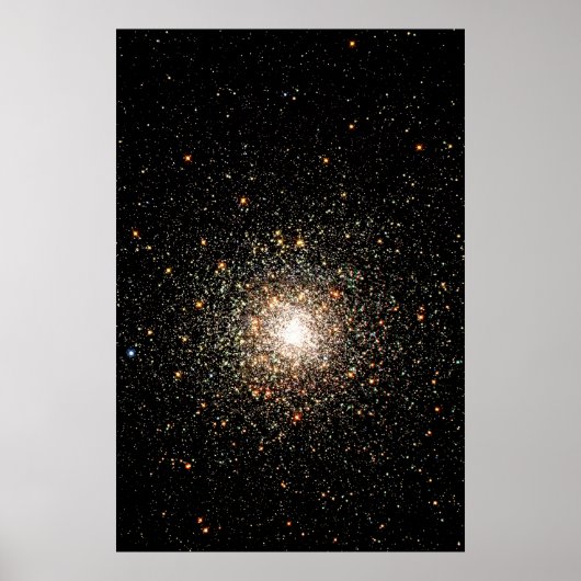 Milky Way Star-cluster Poster (Voorkant)