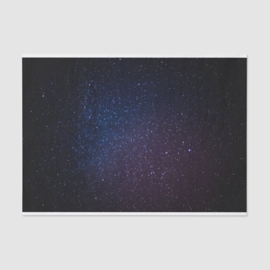 Milky Way sterren night sky Tissuepapier (Voorkant)